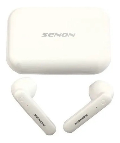 Auricular Bluetooth  In Ear Senon Gt7 Earbuds White