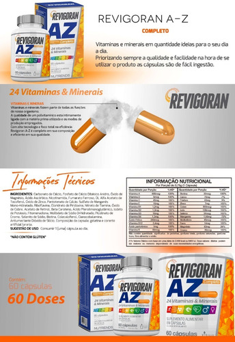 Multivitamínico Completo De A Z - 120 Cápsulas - Nutrends