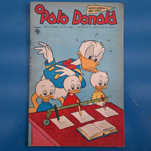 Disney Gibi Hq O Pato Donald Nº1058 Fevereiro 1972 R441
