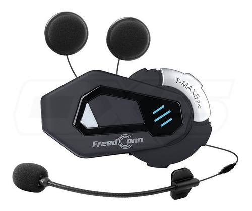 Manos Libres Bluetooth Freedconn Tmax S Pro Casco Moto Radio