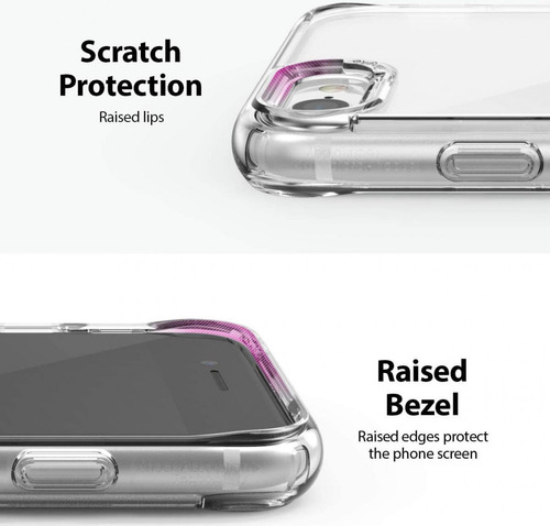 Imagen 4 de 4 de Funda Para iPhone SE 2020 8 7 Ringke Fusion Original Rigida