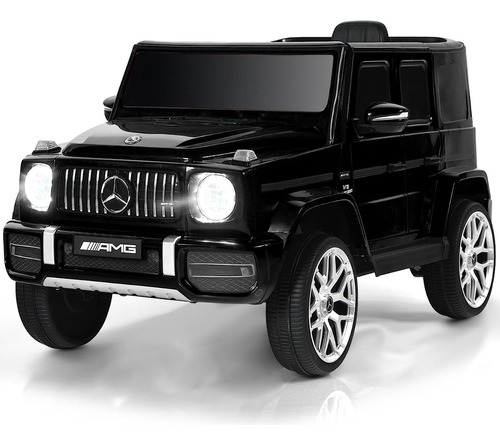  Camioneta Electrica En Coche Benz G63 Negro Uenjoy Ride 