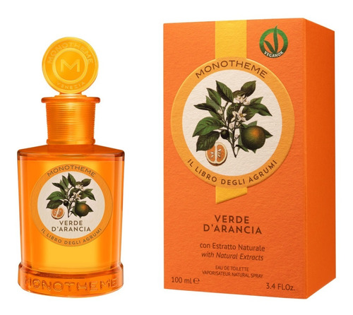 Perfume Monotheme Naranja Verde D´'arancia Vegan Edt 100ml