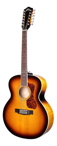 Violão 12 Corda Guild F-2512e Antique Burst Eletroacustico