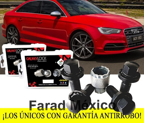 Tuercas Seguridad Audi S3 Gasolina Galaxylock Garantizados