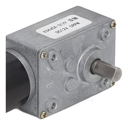 Motor De Engranajes Dc De Doble Eje, 12 V, Autoblocante, Red