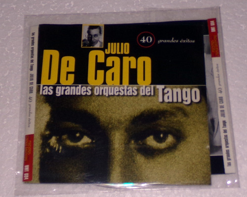 Julio De Caro Las Grandes Orquestas Del Tango Doble Cd Kkt