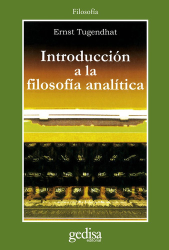 Int,a La Filosofia Analitica - Tugendhat,ernst