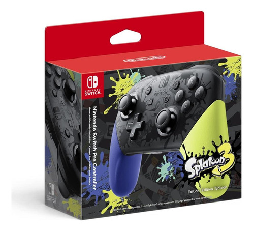Controlador Pro Nintendo Switch Edición Splatoon 3