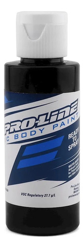Pintura Para Aerógrafo Pro-line Rc Body (negra) (2 Oz)