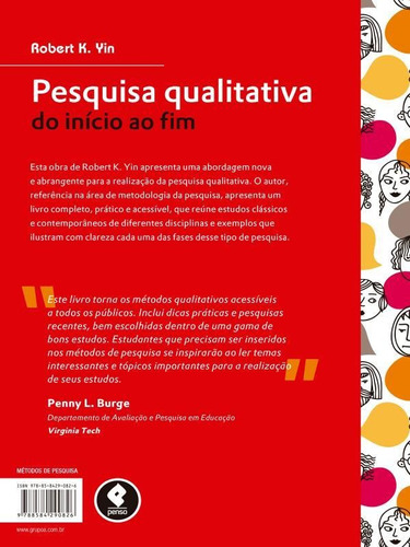 -, De Yin, Robert K.. Editora Penso Editora, Capa Mole, Edição 1ª Edição - 2016 Em Português