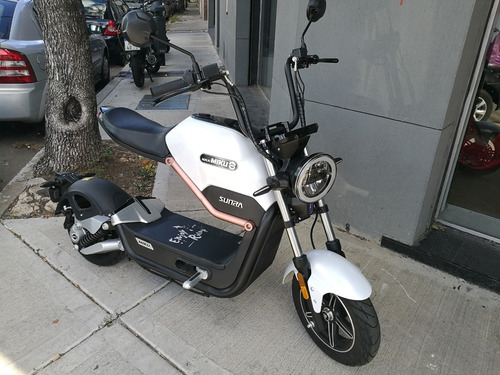 Imagen 2 de 25 de Scooter Moto Eléctrica Sunra Scooter Miku Litio 800w 295km