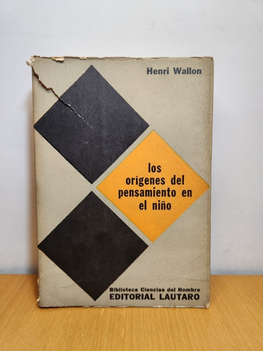 Libro Los Origenes Del Pensamiento En El Niño Henri Wallon