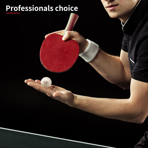 Pelotas De Ping Pong Tamaño Oficial 50 Unidades Abs Blancas