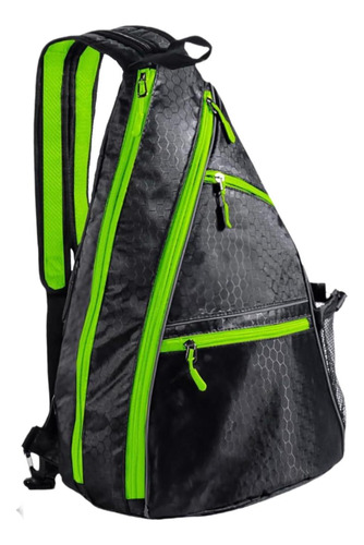 Bolsa De Pickleball, Bolsa De Paleta Con Gancho, Verde
