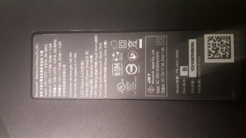 Fonte Xbox One Original Microsoft Novo