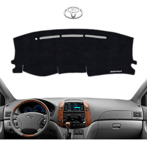 Cubretablero Bordado Toyota Sienna 2004-2010