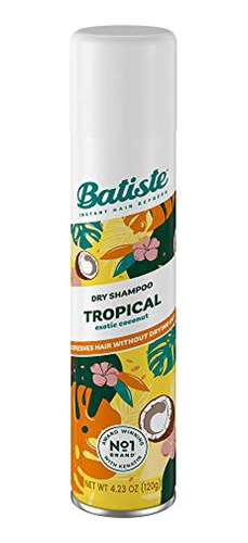 Champú Seco Batista, Fragancia Tropical, 3 Cuentas.