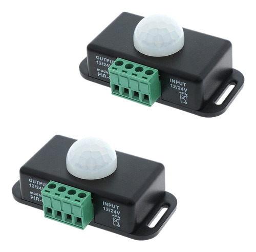 Dc 12v 24v Pir Sensor Led Sensor De Movimiento, Controlador.