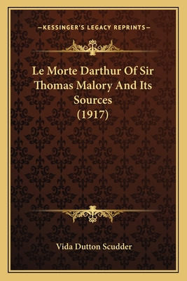 Libro Le Morte Darthur Of Sir Thomas Malory And Its Sourc...