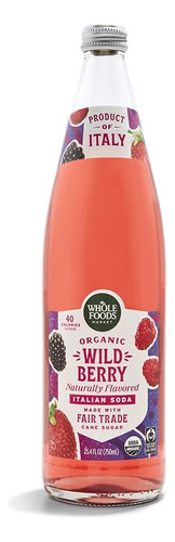 Whole Foods Market Organic Berry Blend - Soda Italiana, 25.4