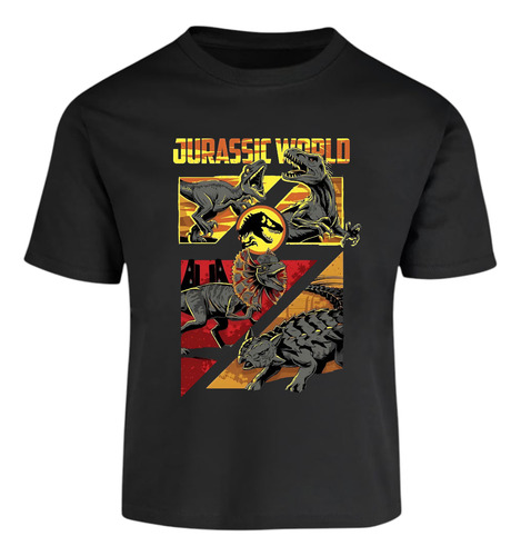 Playera Jurassic World Para Niños Varios Diseños