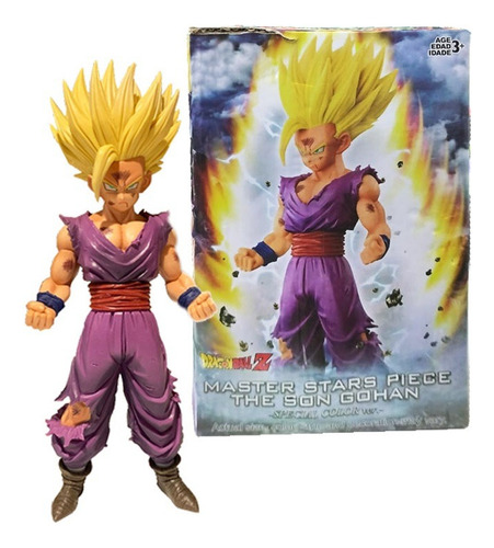 Figura 23cm Son Gohan Super Saiyan 2 Dragon Ball Anime Base