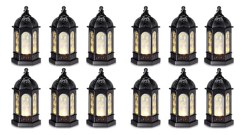 Mini Vela De Ramadán, Lámpara De Mubarak Con Diseño De Eid M