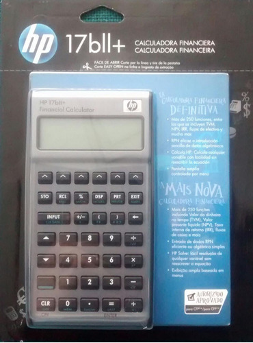 Calculadora Financiera Hp 17bii+, Original Nueva 