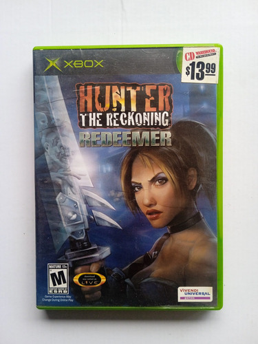 Hunter The Reckoning Reddemer Xbox Clásico Original 