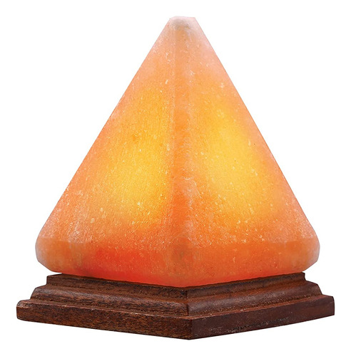 Amir Versión Más Reciente Lámpara De Sal Piramidal, 8 Colore