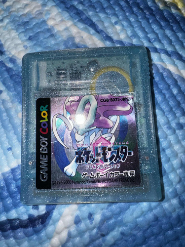 Pokemon Cristal Game Boy Nintendo Original