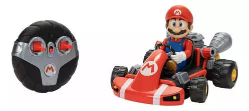 Carro Con Control Remoto Super Mario Bros Kart Racer Color Rojo