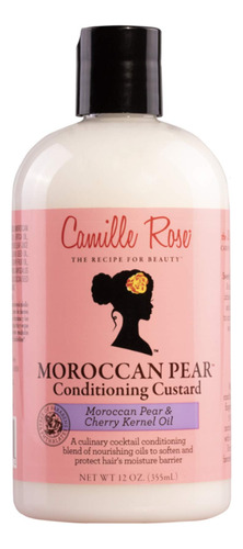 Camille Rose Crema Acondicionadora Marroqu De Pera, 12 Fl Oz