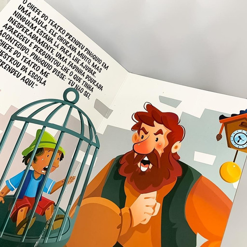 Pinóquio, De Carlo Collodi. Editora Pe Da Letra, Capa Dura, Edição Regular Em Português, 2022