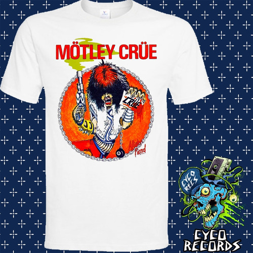 Motley Crue -  Allister Fiend - Rock - Polera- Cyco Records