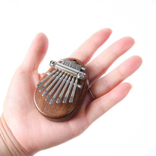 Kalimba Pequeña Portátil 8 Notas Instrumento De Percusión
