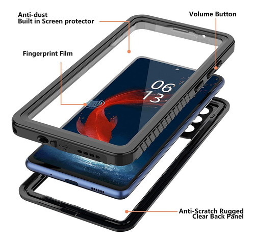 Oterkin Para Samsung Galaxy S20 Fe Caso 5g, Galaxy S20 Fe Fu
