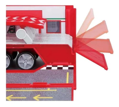 Trailer Taller Ferrari Fxx K Evo , Escala 1/64, Maisto.