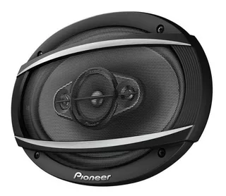 Parlantes Auto Pioneer 6x9 6977 4 Vias 650w Reemplaza 6970 Color Negro