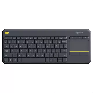  Logitech K400 Plus Teclado + Touch Inalámbrico Pc Android Tv Teclado Negro