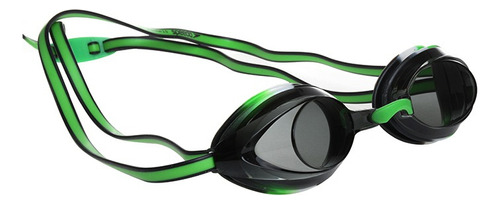 Goggles Speedo Niño Verde Negro Jr Vanquisher 2.0 7750131962 Color Verde Oscuro