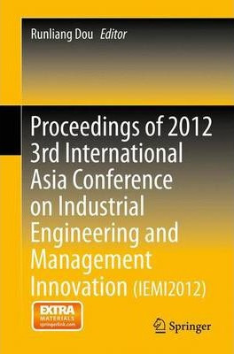 Libro Proceedings Of 2012 3rd International Asia Conferen...