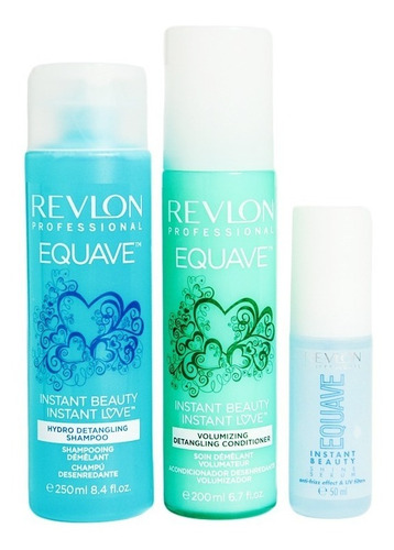 Revlon Equave Instant Beauty Shampoo + Spray + Serum Volumen