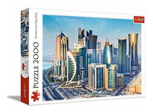 Rompecabeza - Trefl 2000 Piece Jigsaw Puzzle, Doha, Qatar