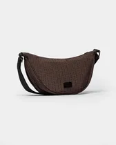 Comprar Bandolera Clo De Nylon - Prüne, Estilo Y Comodidad Chocolate Lisa Níquel Negro