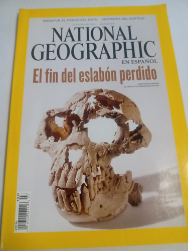 Revista National Geographic En Español Eslabón Perdido