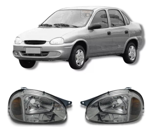 Juego De Opticas Chevrolet Corsa 1999 2000 2001 2002 2003