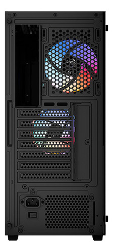 Gabinete Aerocool Player G-bk-v1 Mid-tower Atx Color Negro