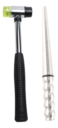 Herramienta De Medición De De Anillo Con Martillo De Goma
